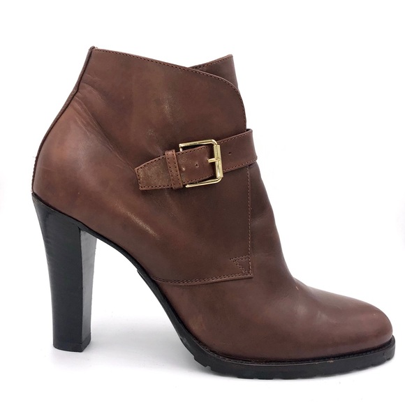 Ralph Lauren Collection Leather Pumps 9 - Picture 1 of 7